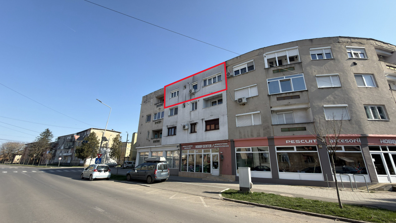 De Inchiriat Apartament 2 camere Republicii Etaj III - Carei-Comision 0% chiriaș