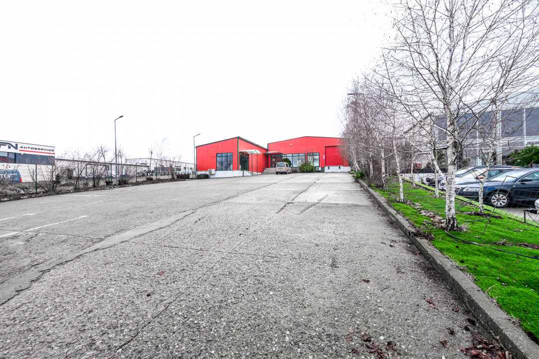 Hala industriala / spatiu comercial – VANZARE – DN 65B – Bradu-Pitesti!