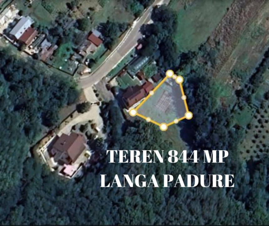 Teren 844 mp + Fundatie + Garaj | Smeura 