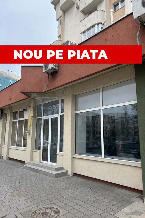 Spatiu comercial 62 mp, Calea Bucureti, stradal, vad comercial