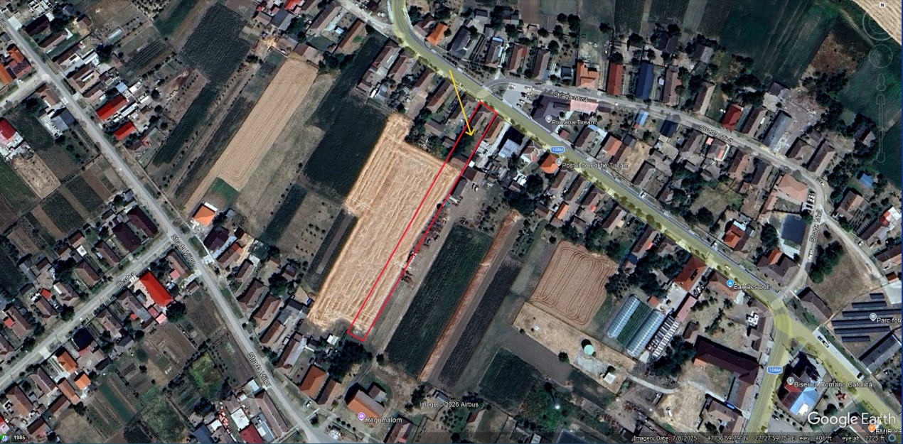 Casă 4 camere, Teren 2.948 mp Tiream SM - Comision 0% cumpărător