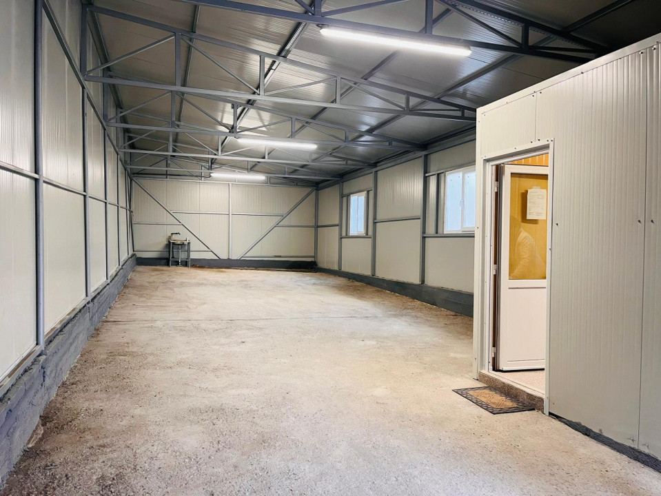Hala noua 105 mp, pretabila depozit/comert/showroom - zona Selgros