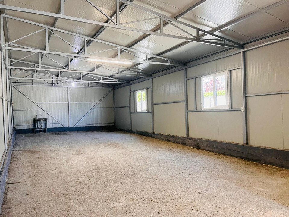 Hala noua 105 mp, pretabila depozit/comert/showroom - zona Selgros