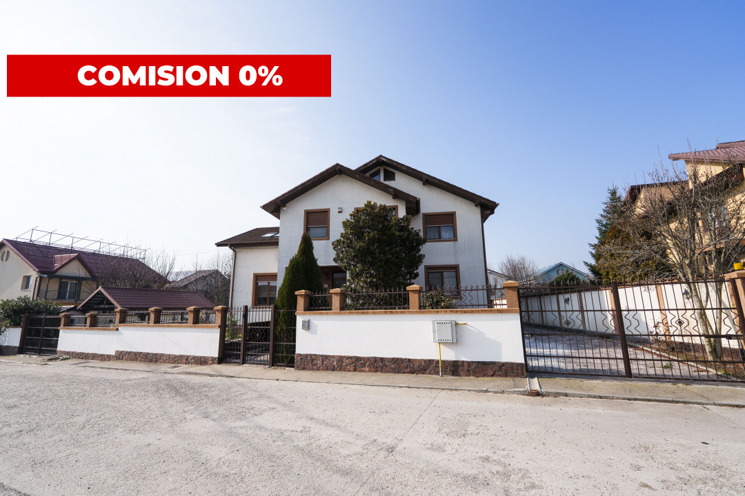 Vila eleganta S+P+M, piscina acoperita, teren 875 mp – zona Ford/Cassia Park