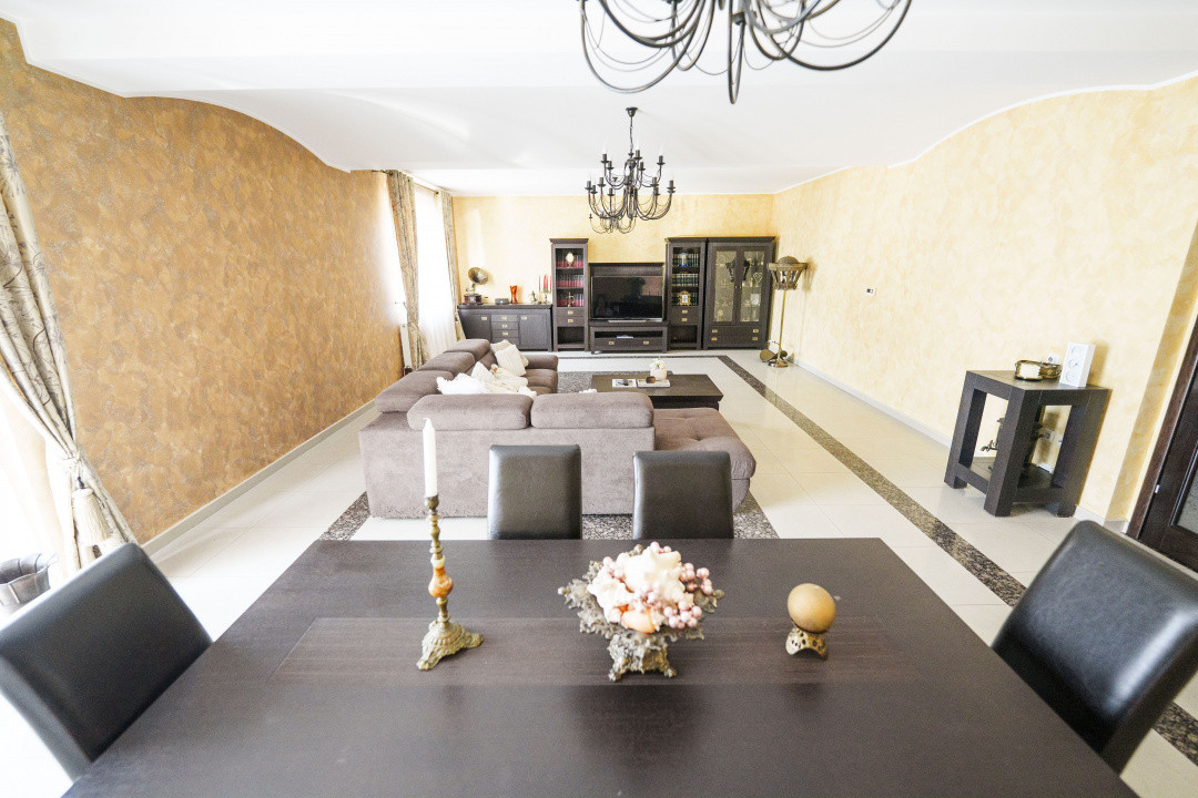 Vila eleganta S+P+M, piscina acoperita, teren 875 mp – zona Ford/Cassia Park