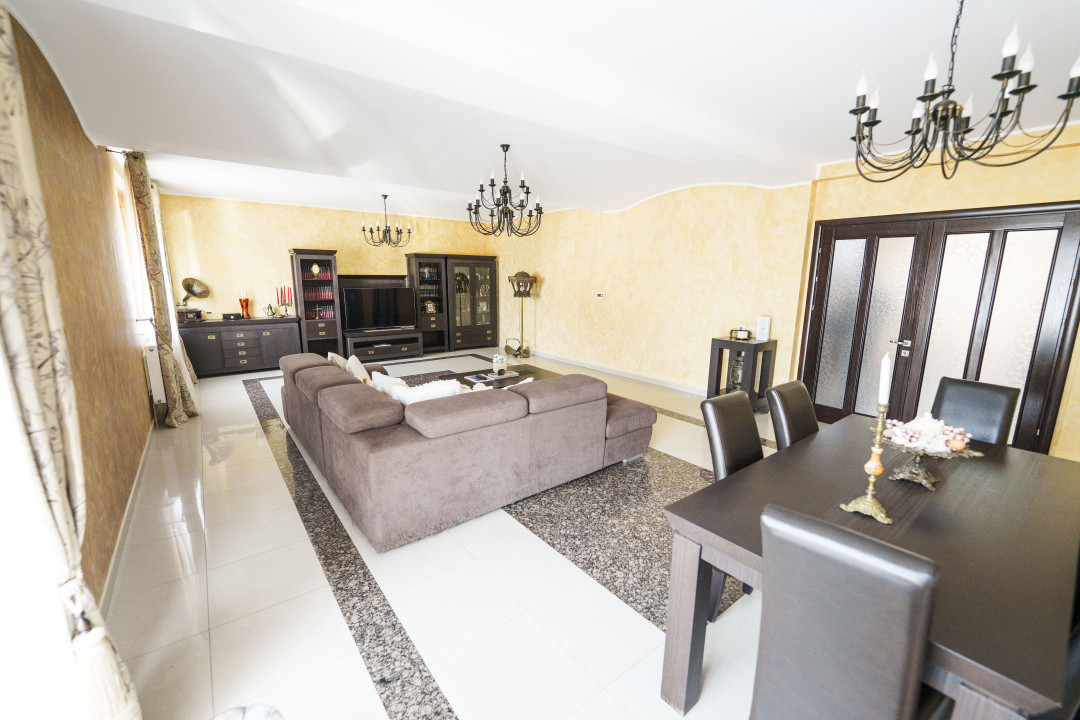 Vila eleganta S+P+M, piscina acoperita, teren 875 mp – zona Ford/Cassia Park