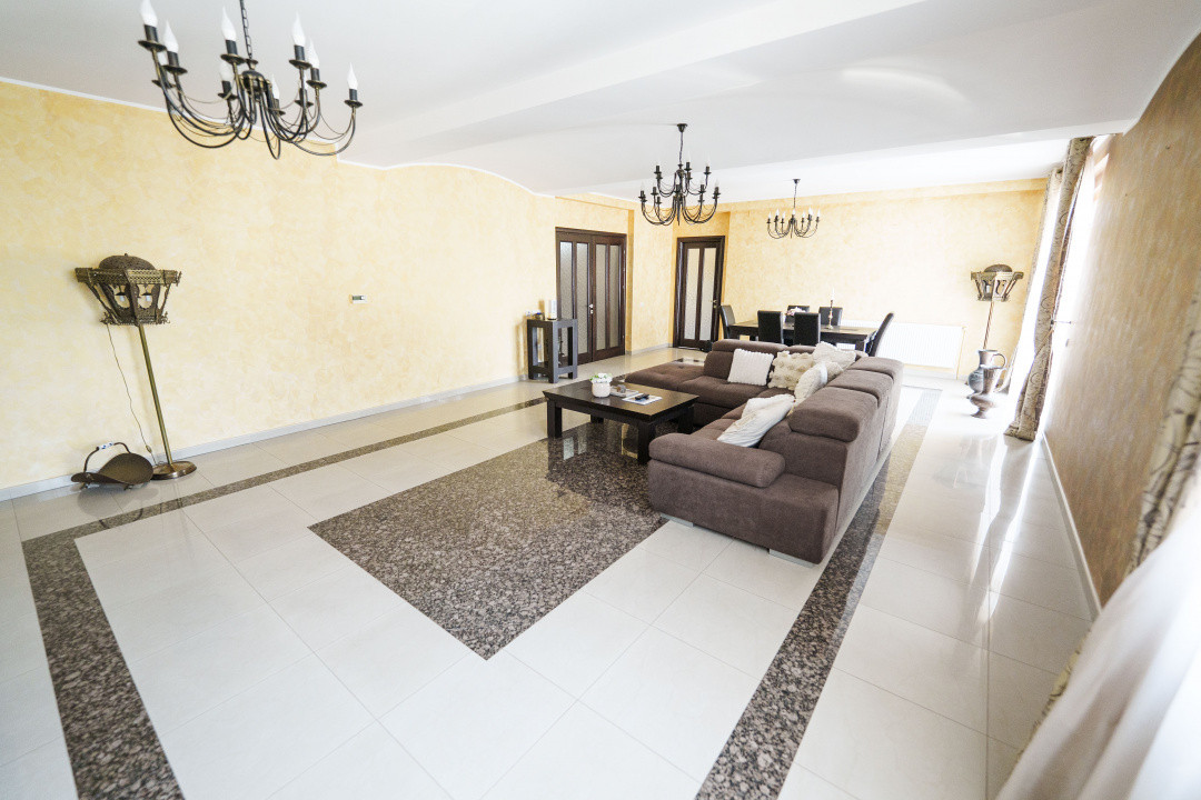 Vila eleganta S+P+M, piscina acoperita, teren 875 mp – zona Ford/Cassia Park