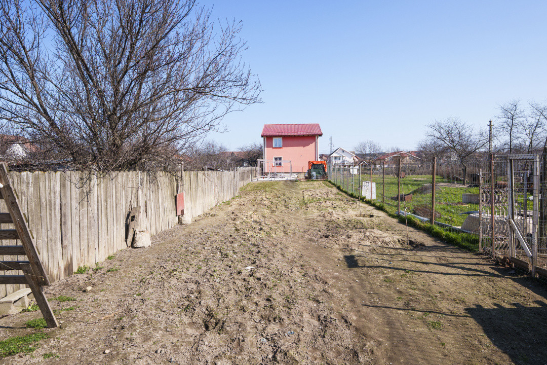 Oportunitate: teren intravilan 603 mp cu utilitati, imprejmuit, aproape de Lapus