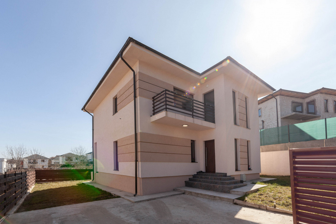 Casă modernă P+1 - complet mobilată - design elegant – Geamana Bradu