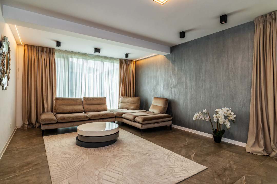 Vila moderna Mioveni | teren 1231 mp | terase, foisor si garaj