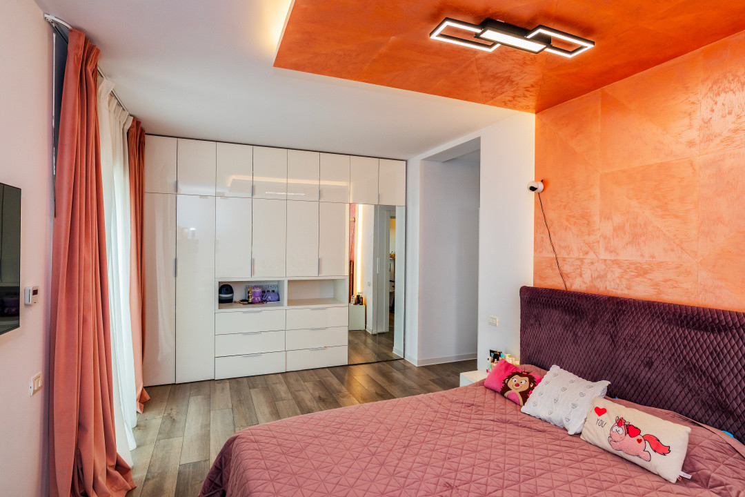 Vila moderna Mioveni | teren 1231 mp | terase, foisor si garaj