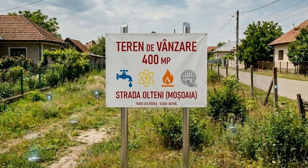 Parcele de 400 mp intravilan str. Olteni, Mosoaia, Arges