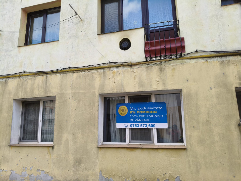 Apartament 2 camere – parter, centrală proprie– zona Gara / Piața Mică