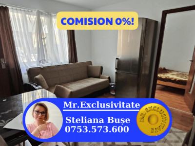 Apartament 2 camere – parter, centrală proprie– zona Gara / Piața Mică
