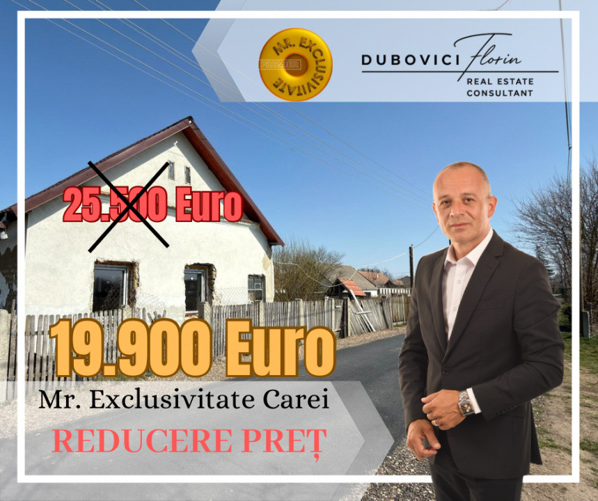 Casa cu teren Loc. Mérk, Ungaria - Teren 1411 mp - Comision 0% cumpărător