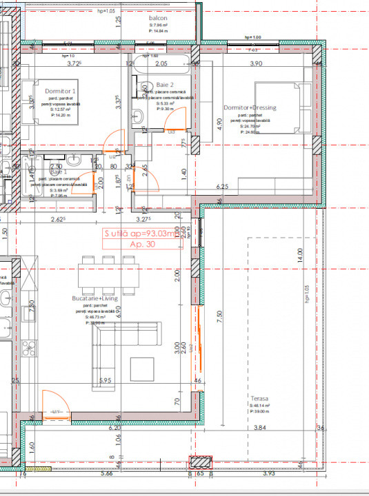 De vânzare apartament 2 camere Smarald City Satu Mare 