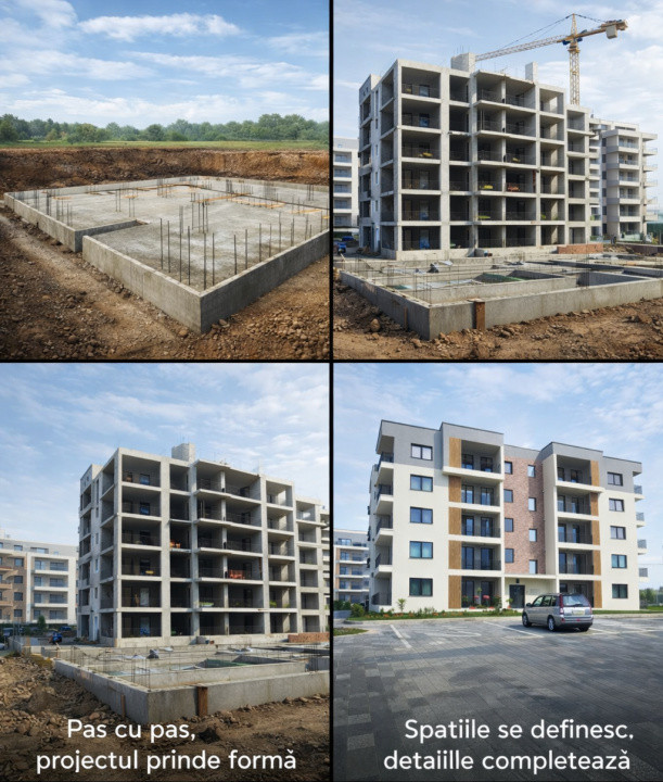 De vânzare apartament 2 camere Smarald City Satu Mare 