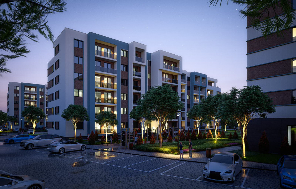 De vânzare apartament 2 camere Smarald City Satu Mare 
