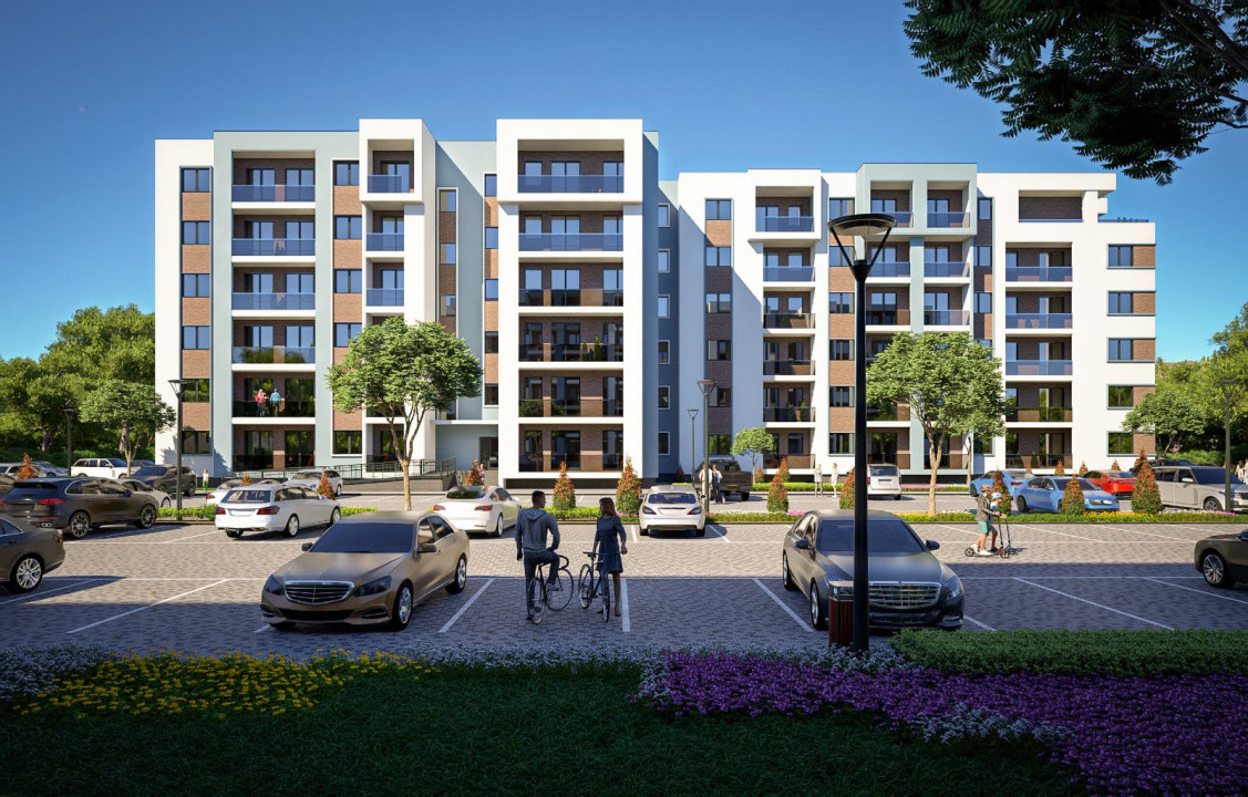 De vânzare apartament 2 camere Smarald City Satu Mare 