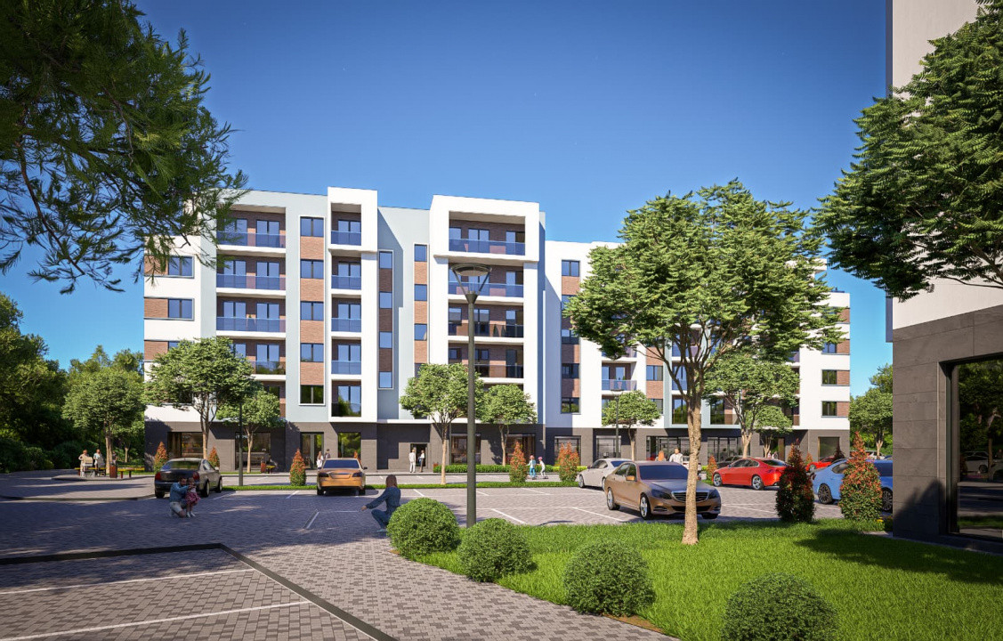 De vânzare apartament 2 camere Smarald City Satu Mare 