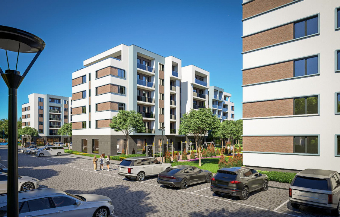 De vânzare apartament 2 camere Smarald City Satu Mare 