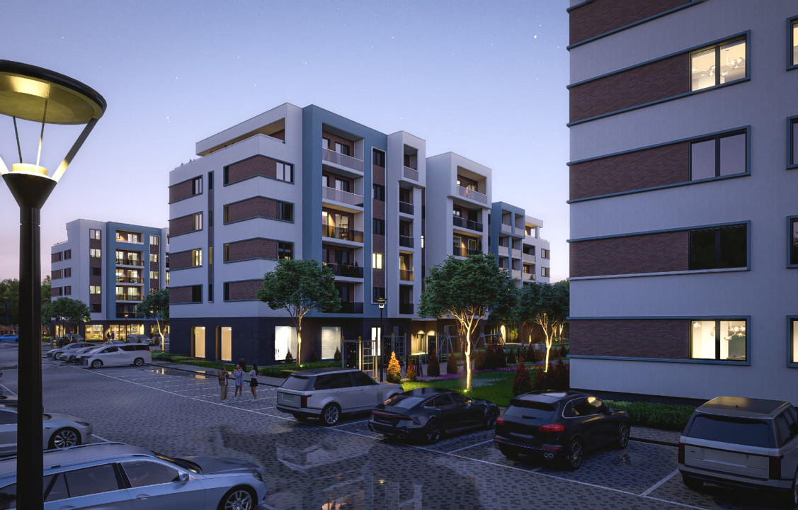 De vânzare apartament 2 camere Smarald City Satu Mare 