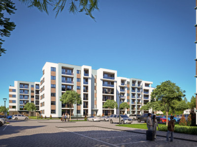 De vânzare apartament 2 camere Smarald City Satu Mare 