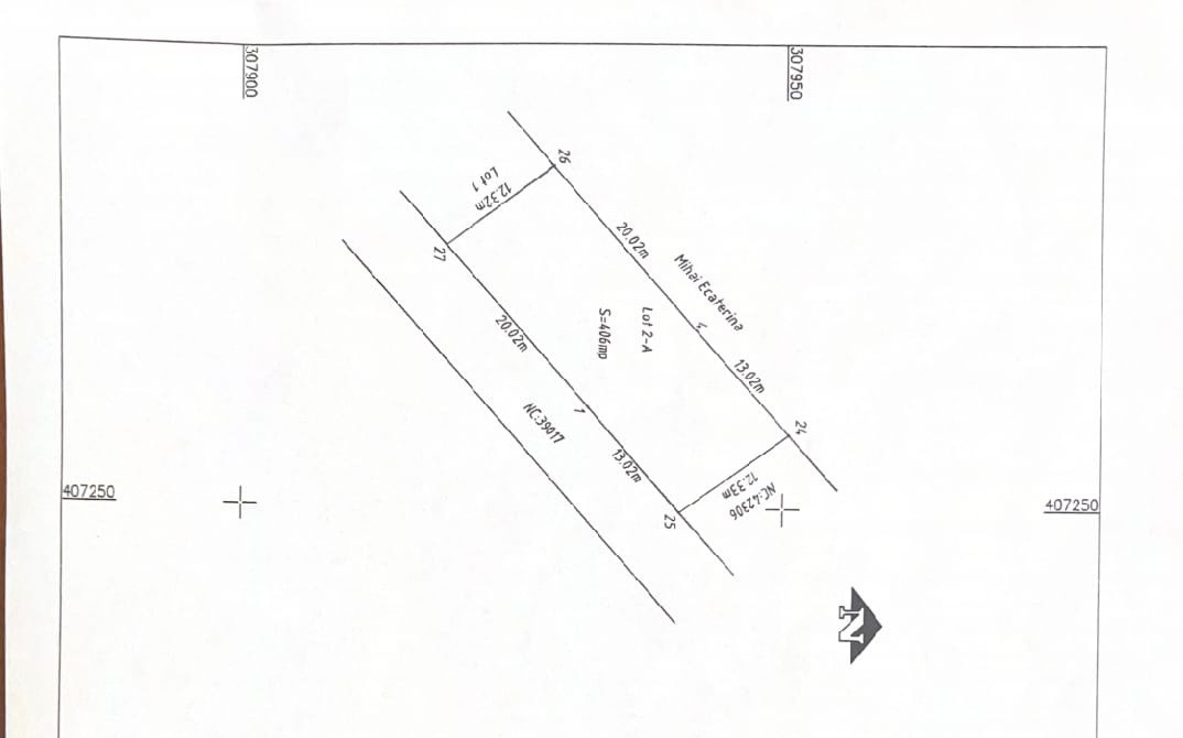 Teren intravilan, 2 parcele, 815 mp, utilitati, Preajba - zona Smart Pub