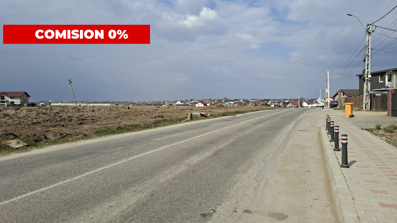Teren 489 mp Bradu, deschidere la DJ - 3 Km de Pitesti