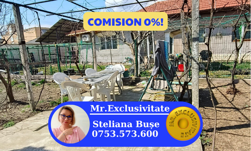 Casă de vânzare în zona 1 Mai – Târgu Jiu | Comision 0%  cumpărător