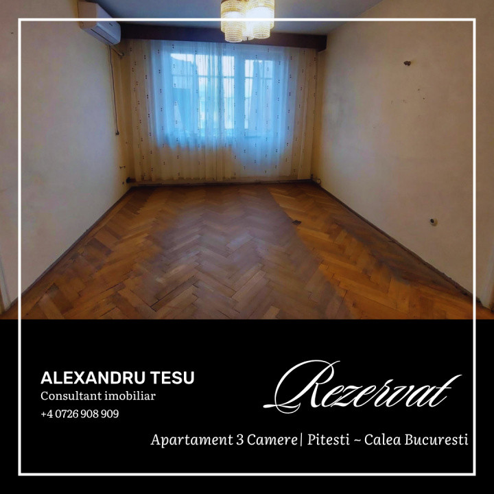 APARTAMENT 3 CAMERE CALEA BUCURESTI