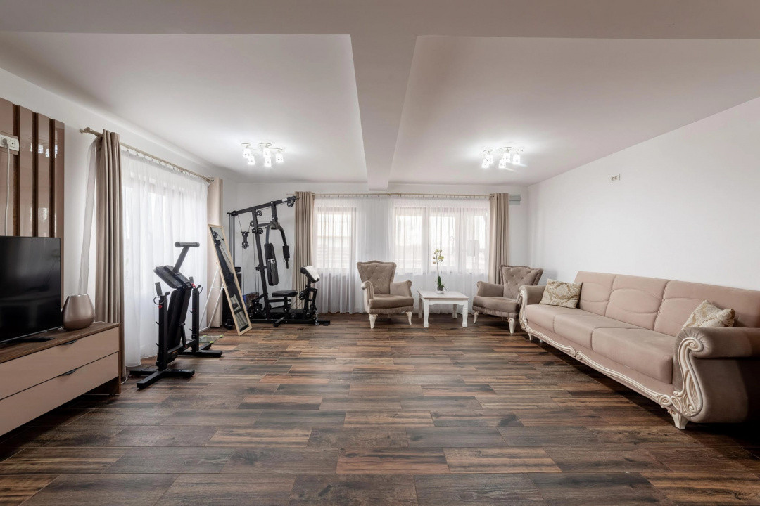 Casa moderna in Bradu - 3 camere,sauna proprie,mobilata ,