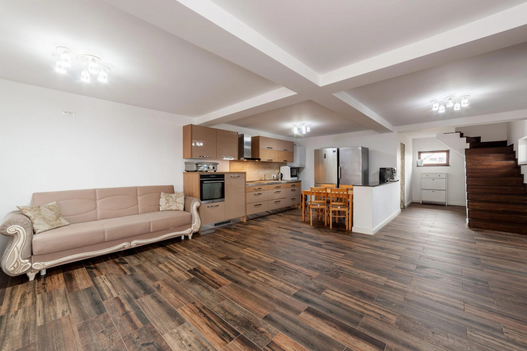 Casa moderna in Bradu - 3 camere,sauna proprie,mobilata ,