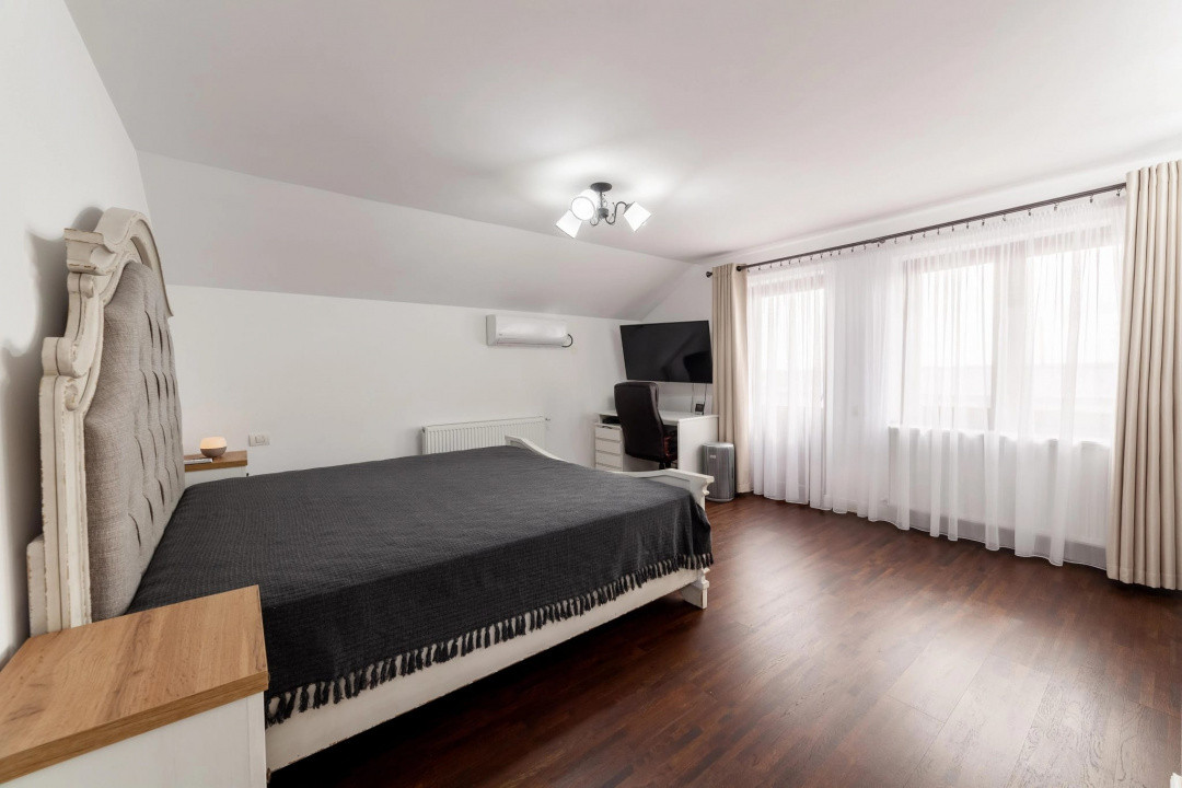 Casa moderna in Bradu - 3 camere,sauna proprie,mobilata ,