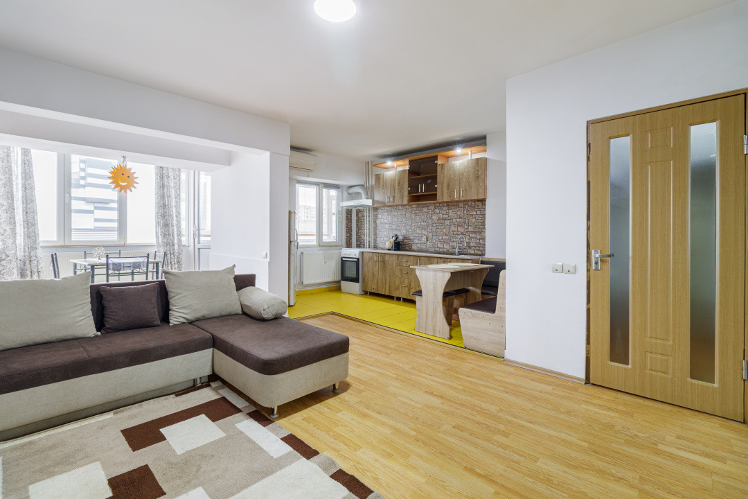 2 camere Mega Mall | 56 mp utili | Renovat, mobilat si utilat