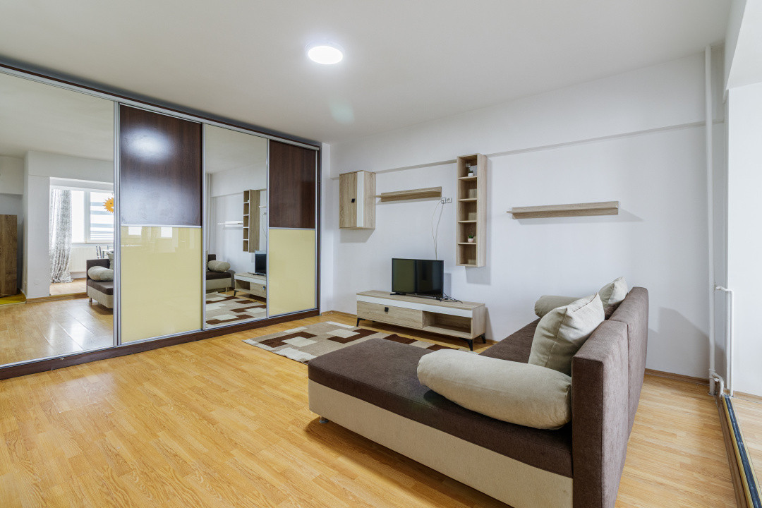 2 camere Mega Mall | 56 mp utili | Renovat, mobilat si utilat