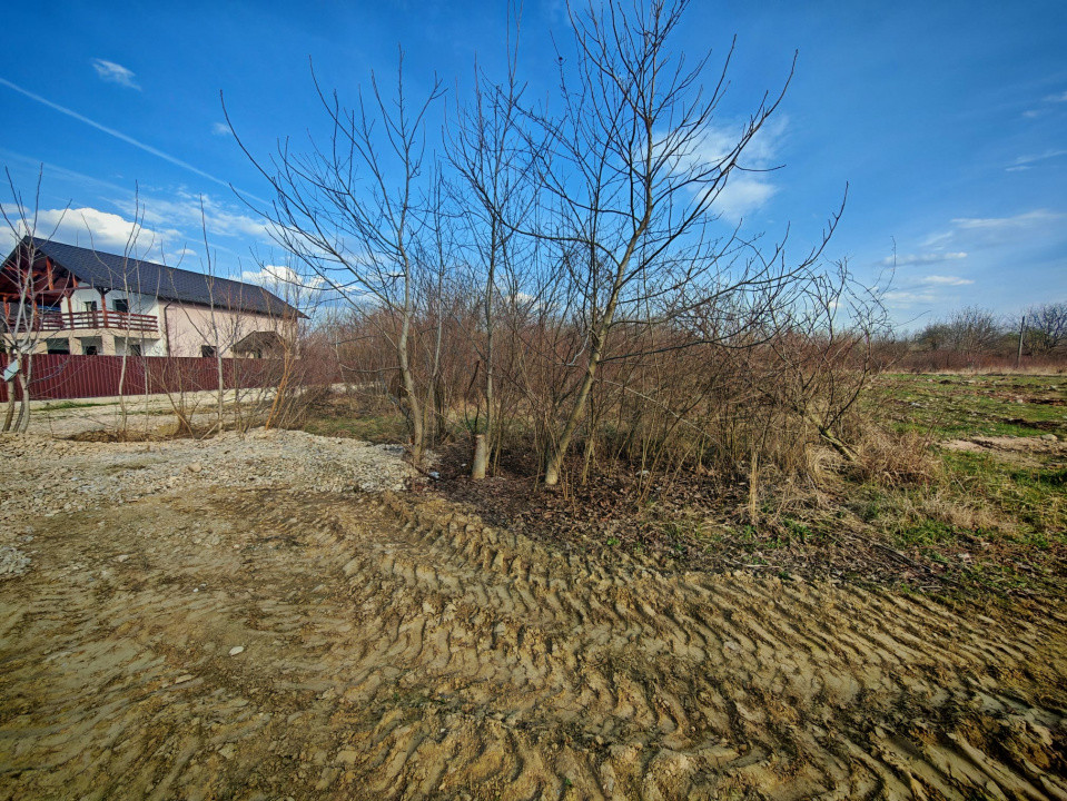 Teren intravilan 2273 mp in Pitesti, str. Mateias, iesire spre Campulung Muscel