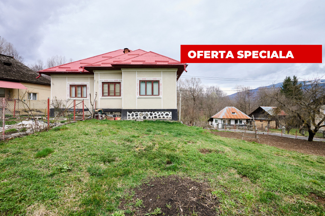  Casa  la munte cu teren generos in Com. Nucsoara, loc. Slatina jud. Arges!