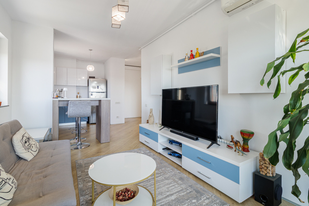 2 camere 4 City North | Parcare subterana + Boxa | Complet Mobilat