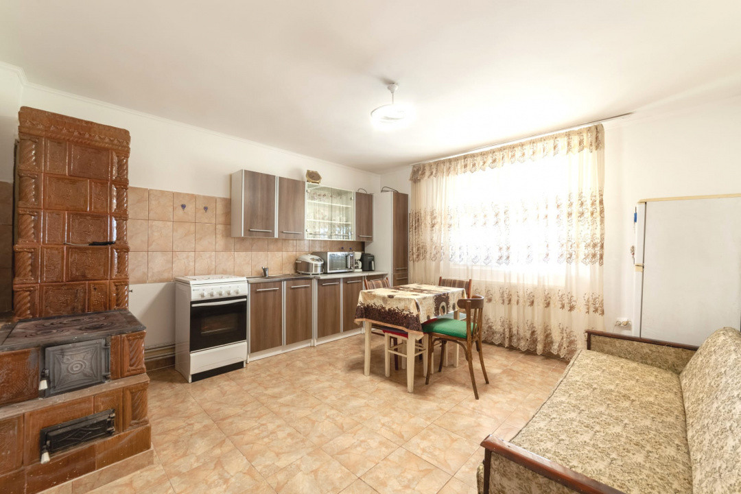 Casă P+1 langa padure cu teren 4.752 mp Cosesti Arges