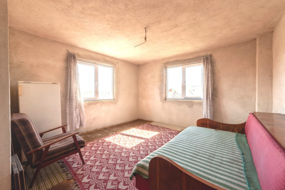 Casă P+1 langa padure cu teren 4.752 mp Cosesti Arges