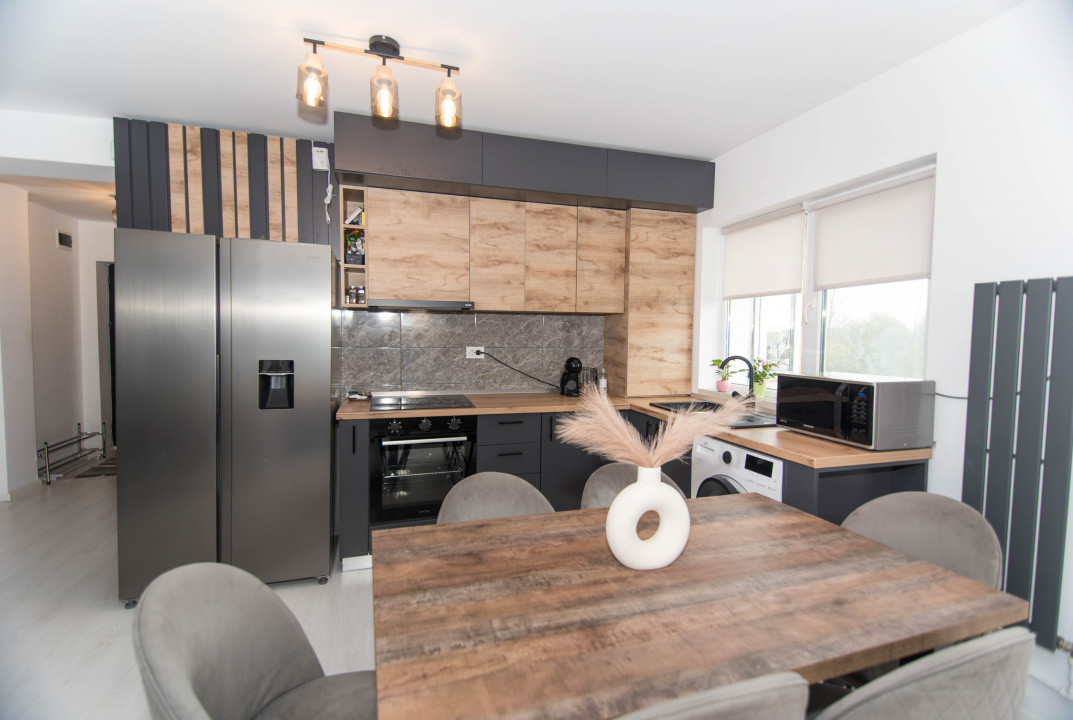 APARTAMENT 2 CAMERE - EREMIA - MOBILAT SI UTILAT - 