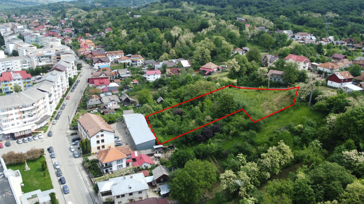 TEREN PREMIUM | PANORAMĂ SPECTACULOASĂ ASUPRA ORAȘULUI ȘI MUNȚILOR
