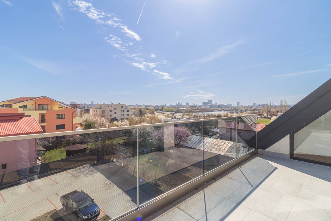 Apartament 4 camere duplex Sisesti - Vedere catre lac