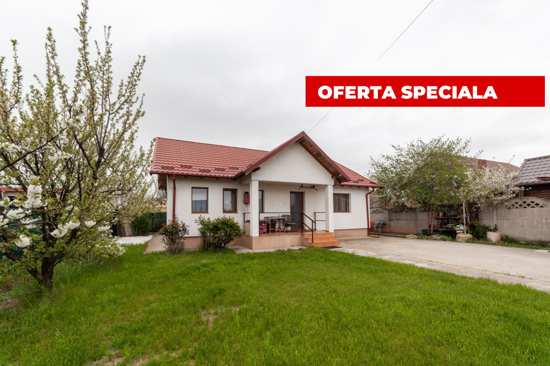 Casa in Albota, 3 dormitoare, curte 456 mp | Zona linistita, aproape de Pitesti!