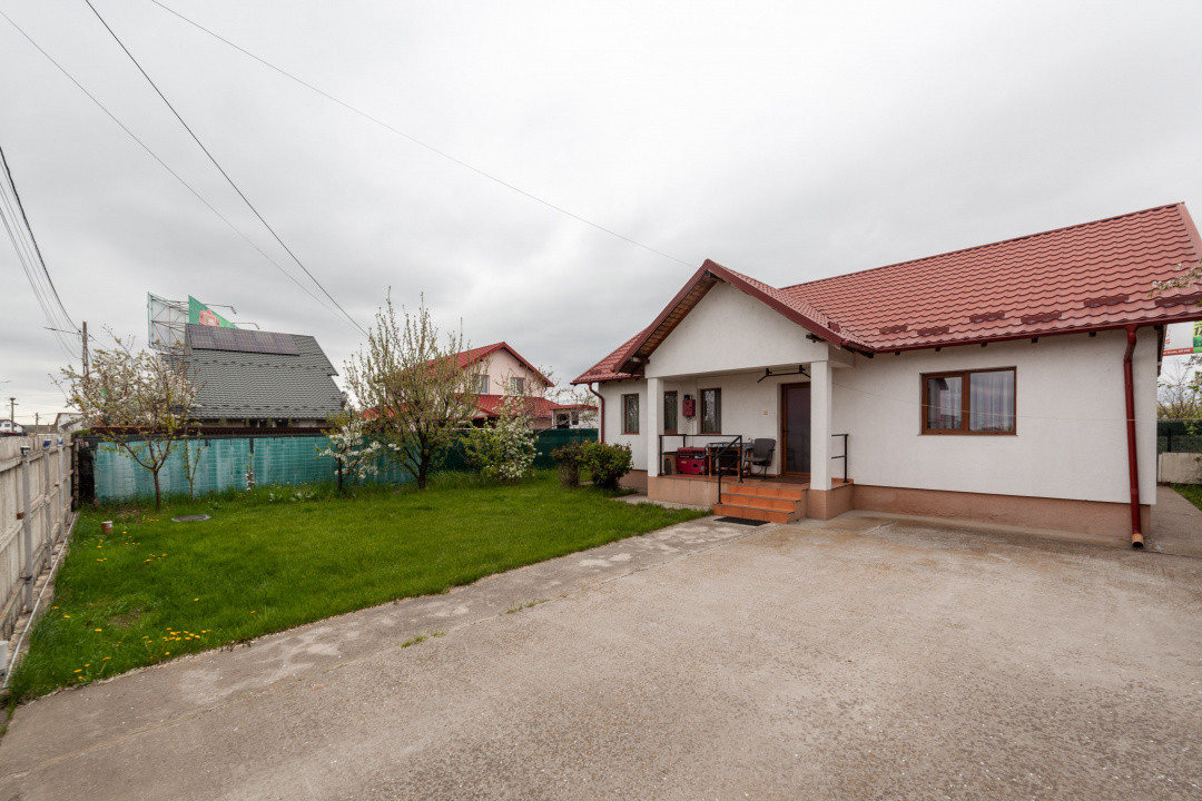 Casa in Albota, 3 dormitoare, curte 456 mp | Zona linistita, aproape de Pitesti!