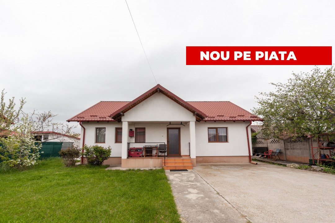 Casa de vanzare in Albota – liniste, spatiu si acces rapid catre Pitesti!