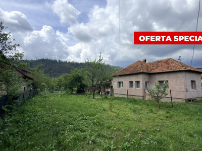 Casa in Leresti, la strada principala, cu rau in spate | teren 831 mp- Campulung