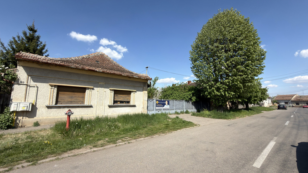Oportunitate de investiție-Vânzare Teren 3.442 MP cu casă -Albinelor 57-Carei 