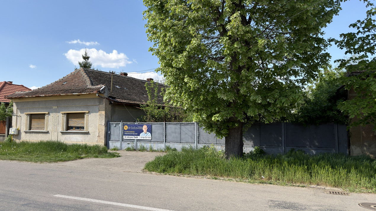 Oportunitate de investiție-Vânzare Teren 3.442 MP cu casă -Albinelor 57-Carei 